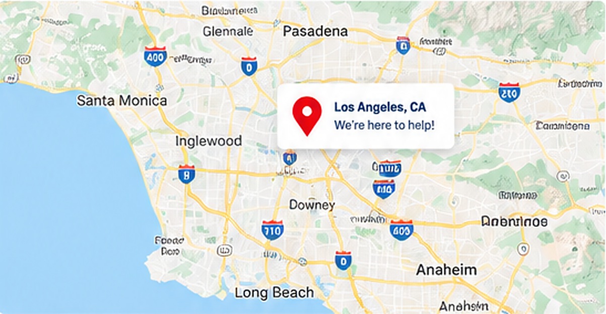 Our Los Angeles service area &mdash; Los Angeles Roofing