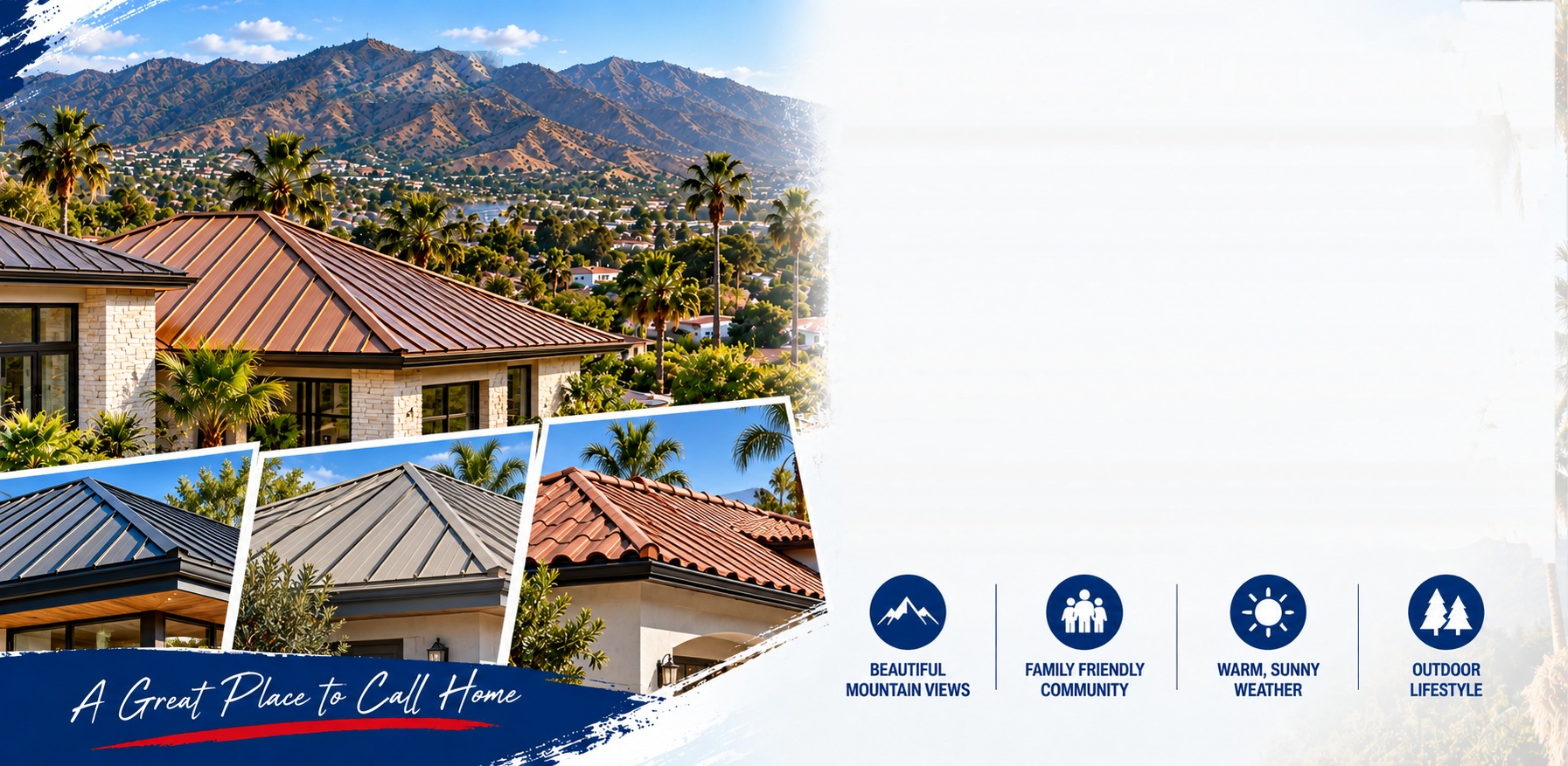 Los Angeles, California &mdash; a beautiful community at the foot of the mountains &mdash; Metal Roofing Los Angeles
