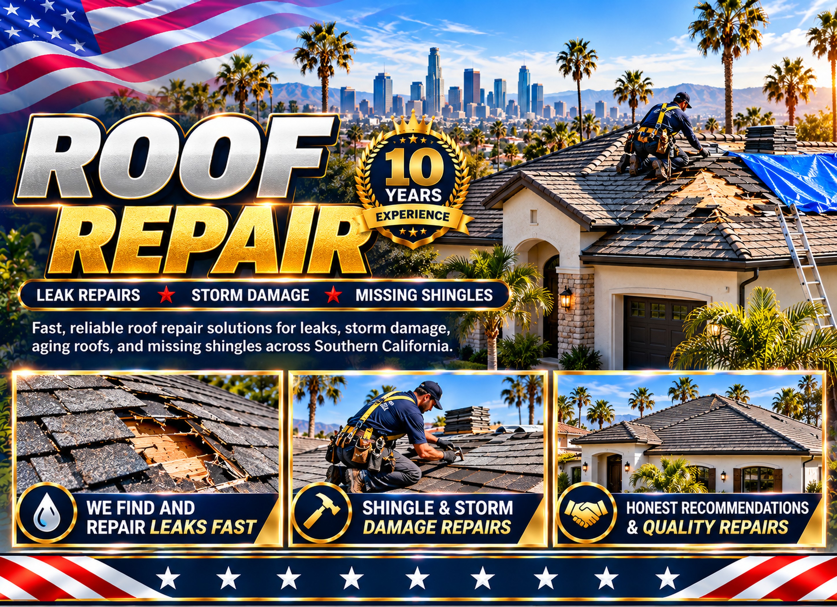 Roof repair in Excelsior &mdash; leak repairs, storm damage and missing shingles
